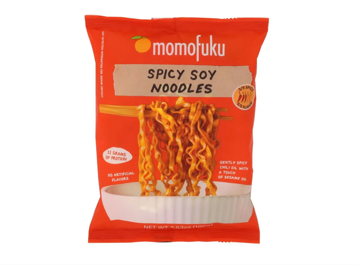 MOMOFUKU SPICY SOY NOODLES