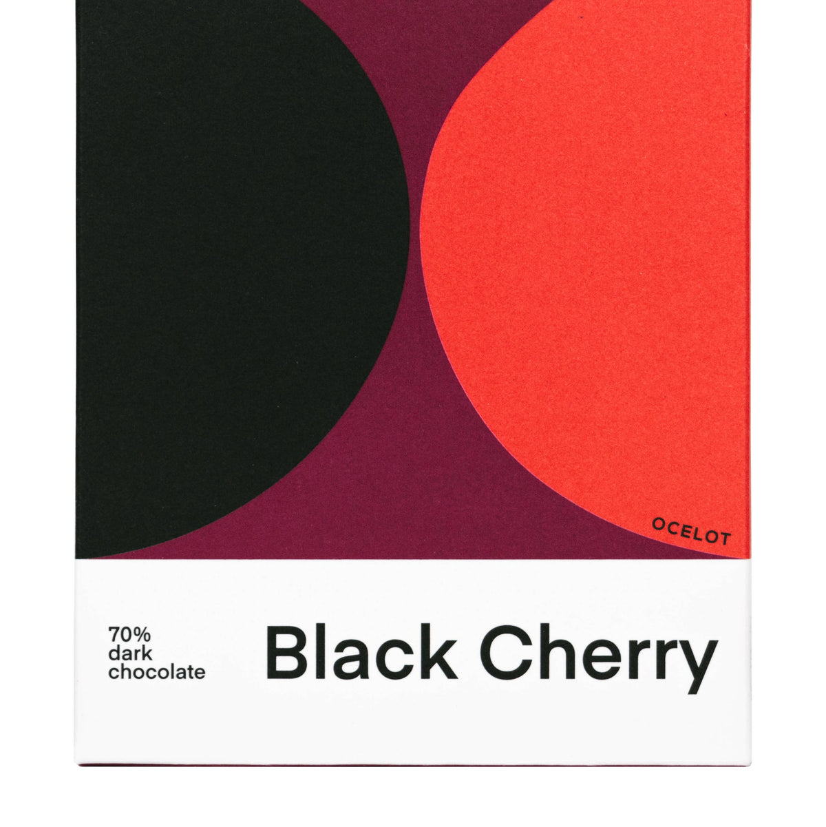 Ocelot Black Cherry Dark Chocolate (70%)