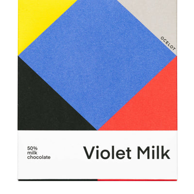 Ocelot Violet Dark Milk Chocolate (55%)