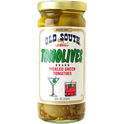 OLD SOUTH TOMOLIVES PICKLED GREEN TOMATOES