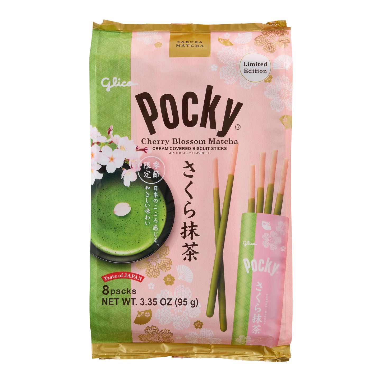 POCKY CHERRY BLOSSOM MATCHA JAPAN