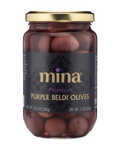 Mina purple beldi olives