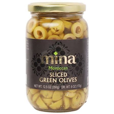 Mina sliced green olives