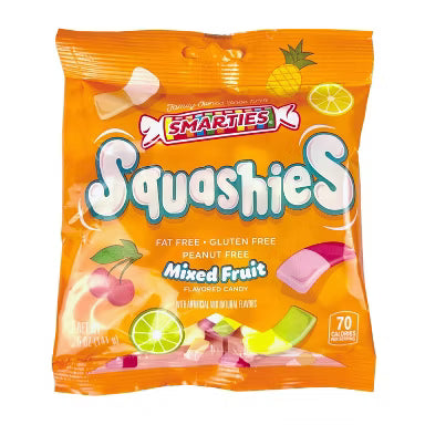 SMARTIES SQUASHIES MIXED FRUIT 5oz