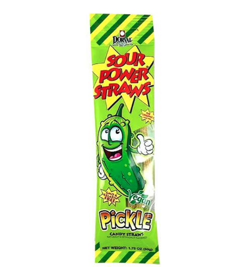 SOUR POWER PICKLE STRAWS