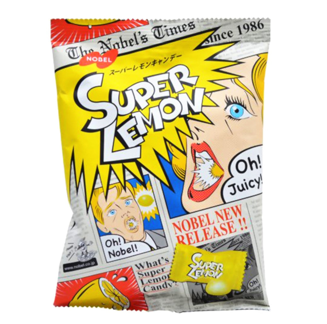 NOBEL SUPER LEMON CANDY JAPAN