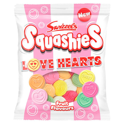 SWIZZELS SQUASHIES LOVE HEARTS 5 OZ