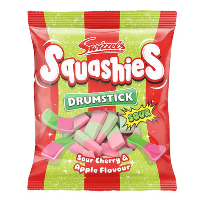 SWIZZELS SQUASHIES SOUR CHERRY & APPLE 5 OZ