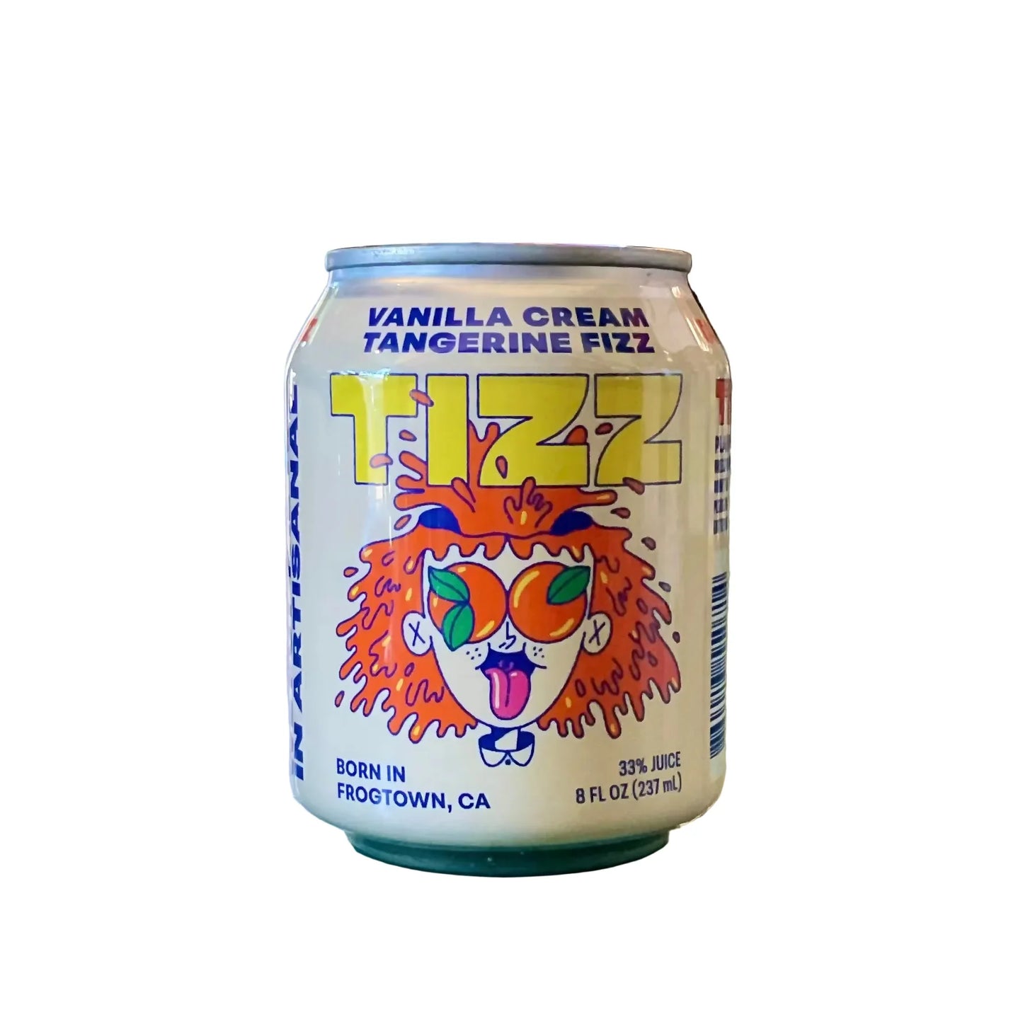 Tizz Vanilla Cream Tangerine Soda