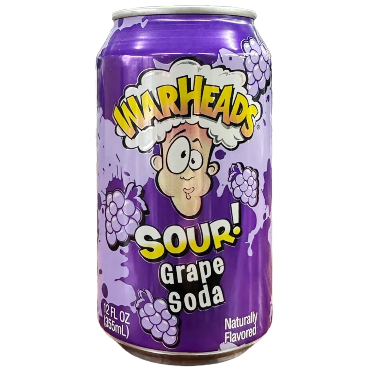 WARHEADS SOUR GRAPE SODA